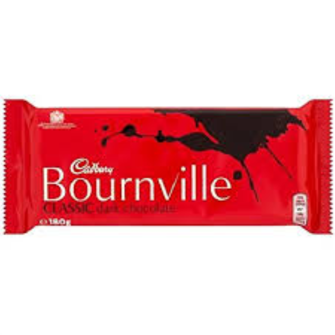 CADBURY BOURNVILLE DARK 180G